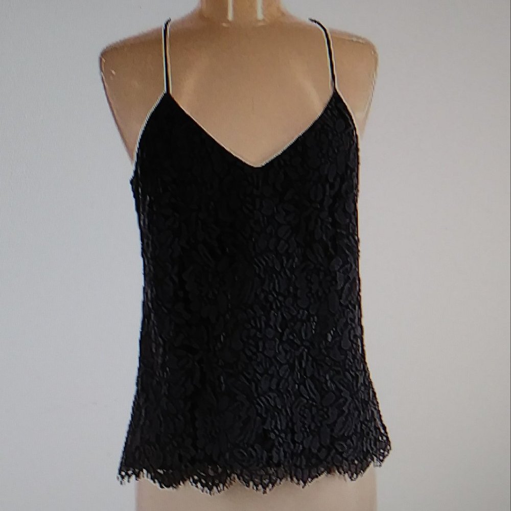 J. Crew Lace Sleeveless Blouse Size  8 - Picture 11 of 13